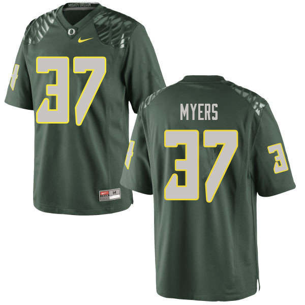 Men #37 Dexter Myers Oregn Ducks College Football Jerseys Sale-Green - Click Image to Close